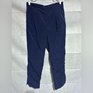 VTG Tourney Gore Tex Women’s Waterproof Golf Pants Size XL Navy Blue Pockets EUC